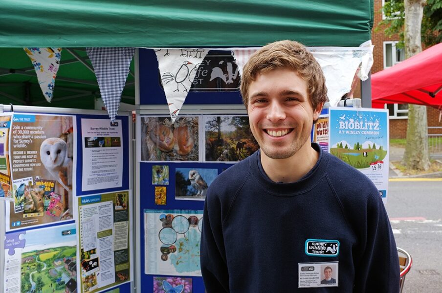 Andy from Surrey Wildlife Trust