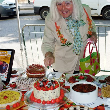 Mary Berrylands digs in